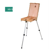 AOOKMIYA  Oil Paint Box Sketching Oil Paint Easel Portable Painting Box Adult Chevalet En Bois Lifting Solid Wood Caballete De Pintura