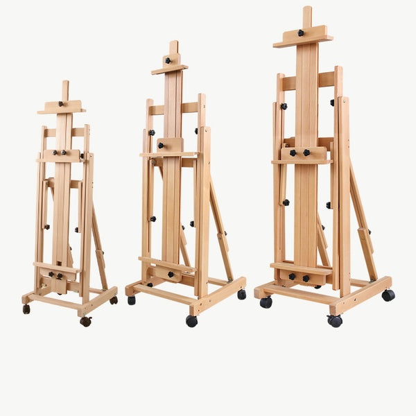 Solid Wood Easel Caballete De Pintura Artist Oil Paint Easel Painting Stand  Multipurpose Folding Easel for Painting Art Supplies