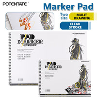 POTENTATE 32 Sheets 120gsm A4 A5 Marker Pad Sketch book Stationery Notepad Set For Drawing Book Manga Art Supplies