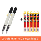 Paper cutter precision utility knife 30 degree 9mm blade carving carton craft knife multifunctional small metal knife stationery