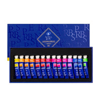 Paul Rubens 14 colors 5ml watercolor paint Opera fluorescent color shiny color tubular watercolor paint art painting supplies