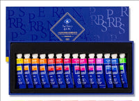 Paul Rubens 14 colors 5ml watercolor paint Opera fluorescent color shiny color tubular watercolor paint art painting supplies