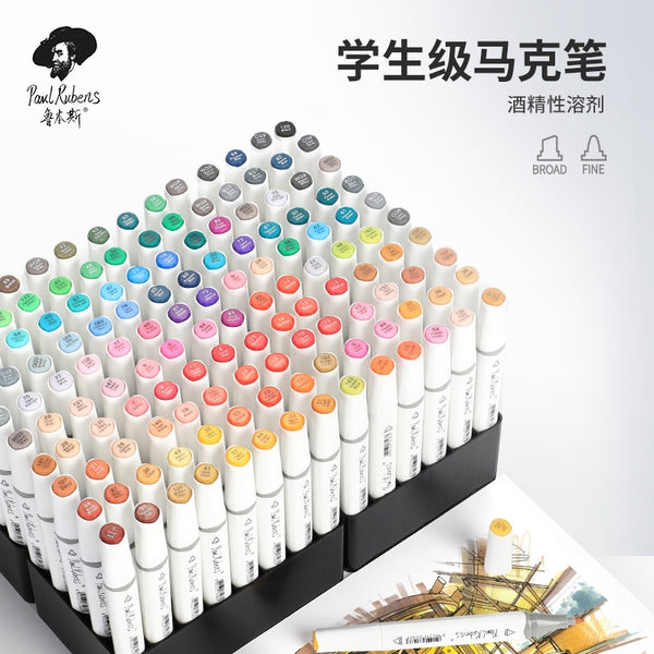 Markers 80 Color Sketch Art Marker Pen Double Tips Alcoholic Pens For  Artist Manga Markers Art Supplies School