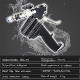 AOOKMIYA  Polyurethane Foam Spray Gun P2 Air Purge PU Foaming Injection AB Two-component High Pressure Coating Spray Gun