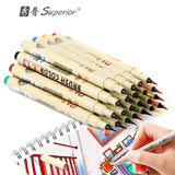 AOOKMIYA Ponta de marcador de esboço fineliner, pigmento superior, canetas de fibra grafite, desenho, escrita, arte, fornecedor