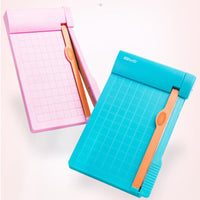 Portable A5 paper cutter 1-6 inch photo card postcard built-in ruler paper cutter office stationery cutting tool