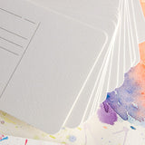 Portable Round Postcard Cotton Watercolor Paper Pad 300g Aquarelle Painting Paper Book Hand Painted Aquarel Art Supplies