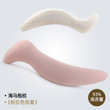 AOOKMIYA  Pregnant woman hippocampus pillow Thai natural latex humanoid shape boy girl friend pillow with legs on bed non-cylindrical