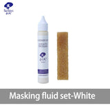 Pual Rubens 30ml blanking liquid sharp mouth blanking glue cleaning wipe covering liquid special art supplies for painting