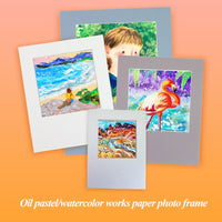 AOOKMIYA Quadro especial do cartão de kuelox para o pastel do óleo três especificações para o quadro fotos pequenas óleo pinturas pastel fontes da arte