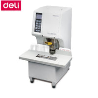 [ReadStar]Deli 3884 Full Automatic reviting tube binding machine Hot Financial binding machine 50mm thickness
