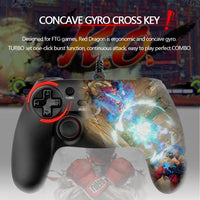 AOOKGAME  Gamepad,Wired PC Game Controller,Joystick Dual Vibration, Saturn, for Windows PC,PS3,Playstation,Android