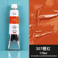 Rubens 170ml quick-drying oil paint set alkyd resin medium oil paint outdoor sketching quick-drying oil painting color