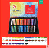 Rubens Basic/Pearlescent Oil Pastel Set12/24/36/48 Professional Grade Oily Crayons Washable Water-soluble Full Set art supplies