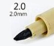 SAKURA Pigma Micron Needle Waterproof Fine Lines Black Sketch Marker Pen For Design Manga Brush Drawing manga Art Supplies