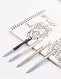 SAKURA XS-305 Metal Automatic Mechanical Pencil 0.3/0.5mm Graphite Sketching Drafting School Office Supplies With Refill