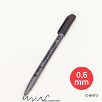 STA 9Pcs/Set Tip Fine Liner Art Marker Drawing Pen Fade Proof Micron Black Sketch Water Marker Pen for Manga Office School Set