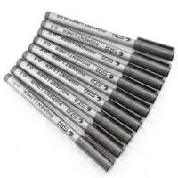 STA 9pcs Black Micron-Pen Anti-Bleed Comic Marker Waterproof Brush Needle pens Archival ink Multiliner Fineliner Sketch Markers