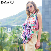 Silk Long Scarf Luxury Brand Women New Design Beach Blanket Shawl Wear Swimwear Bandana Hijab Face Shield Foulard 245*110cm 2019