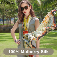 Silk Long Scarf Luxury Brand Women New Design Beach Blanket Shawl Wear Swimwear Bandana Hijab Face Shield Foulard 245*110cm 2019