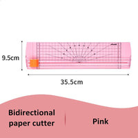 Small paper cutter A4 portable paper cutter cut manual cut photo paper envelope cut stationery student art supplies