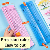 Small paper cutter A4 portable paper cutter cut manual cut photo paper envelope cut stationery student art supplies