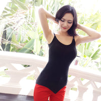 AOOKDRESS summer new sexy sling sleeveless bottoming shirt slim elastic vest Joker sweater women 1911A