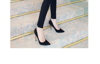 AOOKDRESS spring new women's fashion Joker lace pencil feet pants slim slim tight bottom long pants