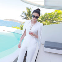 spring new Korean version of slim and slim commuter temperament OL small suit ladies casual Joker plus size suit