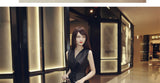 AOOKDRESS professional summer dress new fashion style sleeveless dress vest bag hip skirt dress OL suit