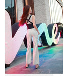 AOOKDRESS summer new ladies temperament sexy V-neck sleeveless jumpsuit micro-pull trousers jumpsuit strap girdle