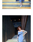 AOOKDRESS summer dress new celebrity style sexy sling thin solid color side open fork chiffon dress long skirt