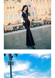 AOOKDRESS spring new commuter temperament was thin, slim, high waist, sleeveless, wide-leg, micro-sleeve pants