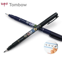 TOMBOW Calligraphy Soft Brush Pen Art Markers Black Ink Pens for Lettering Writing Drawing Invitation signature