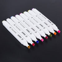 TOUCHFIVE Markers Pen Set 30/40/60/80/168 Color Animation Sketch Draw –  AOOKMIYA