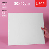 Various size oil painting board white blank square artist canvas oil painting board acrylic paint oil canvas board art supplies