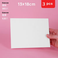 Various size oil painting board white blank square artist canvas oil painting board acrylic paint oil canvas board art supplies