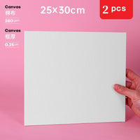 Various size oil painting board white blank square artist canvas oil painting board acrylic paint oil canvas board art supplies