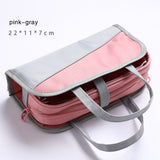 Waterproof Oxford cloth multi-layer detachable pencil case zipper bag simple pencil case pencil case cosmetic case wash bag