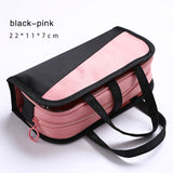 Waterproof Oxford cloth multi-layer detachable pencil case zipper bag simple pencil case pencil case cosmetic case wash bag