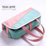 Waterproof Oxford cloth multi-layer detachable pencil case zipper bag simple pencil case pencil case cosmetic case wash bag