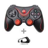 AOOKGAME  Wireless Bluetooth 3.0 Game Controller Terios T3/X3 For PS3/Android Smartphone Tablet PC With TV Box Holder T3+ Remote Gamepad