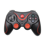 AOOKGAME  Wireless Bluetooth 3.0 Game Controller Terios T3/X3 For PS3/Android Smartphone Tablet PC With TV Box Holder T3+ Remote Gamepad