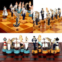 Xadrez temático personagem apenas peças de xadrez, sem tabuleiro de xadrez, quebra-cabeça jogos de xadrez na mesa, vários temas de luxo knight wars