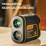 Xiaomi Deli Laser Rangefinder Telescope Waterproof Binoculars Speed Measuring Instruments Range Finder 3in1 Outdoor Golf Tools