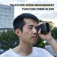 Xiaomi Deli Laser Rangefinder Telescope Waterproof Binoculars Speed Measuring Instruments Range Finder 3in1 Outdoor Golf Tools