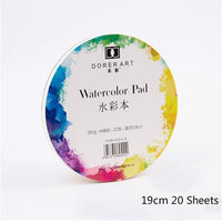 YOO Professional 300g Watercolor Paper Pad Aquarelle Water-soluble Drawing Paper for Art Supplies Watercolor Cotton Paper Cards