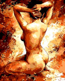 AOOKMIYAcross language  And Sexy Girl DIY Painting By Numbers Adults Drawing On Canvas Pictures By Numbers Paintings Wall Decor