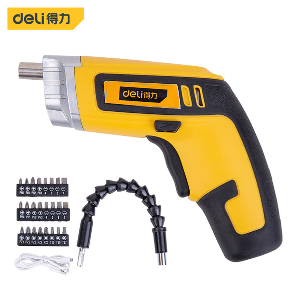 Electric Rechargeable Cordless Screwdriver Drill - Electric