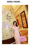 AOOKDRESS summer dress new Korean version of the famous style temperament v collar thin wrap chest sexy open-cut chiffon dress long skirt